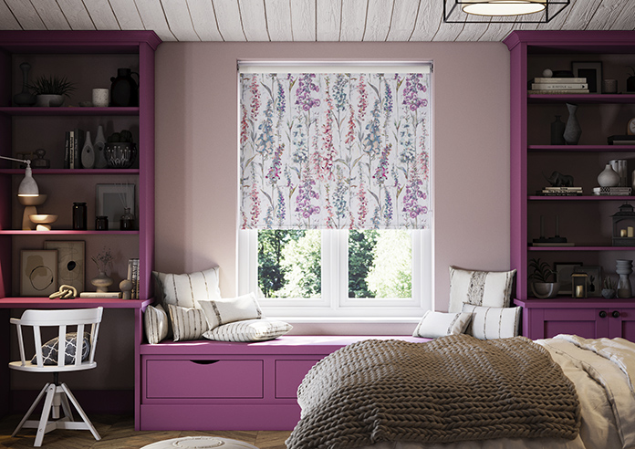 Cecelia, Pink Harmony - Twist&Fit Roller Blind - Image 3
